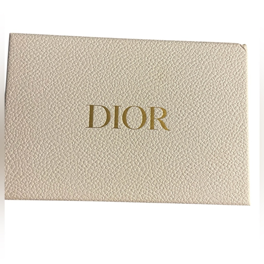 RARE NEW Authentic Dior Heavy Duty Pebbled White Box w/ Drop Down Front Door - Picture 2 of 10